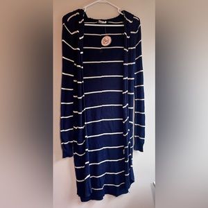 NEW with tags Navy Kohls Cardigan Sweater Size S